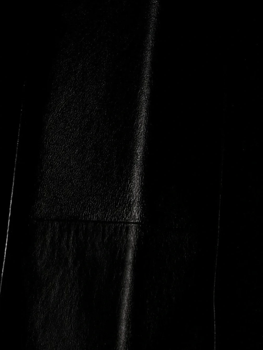 Saint Laurent Rive Gauche Large Leather Tote in Dark Brown